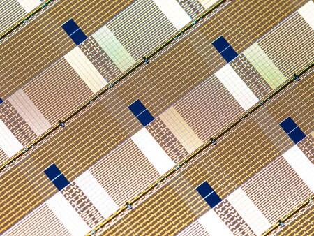 III-V SPAD devices and process test structures ready for on-wafer characterisation